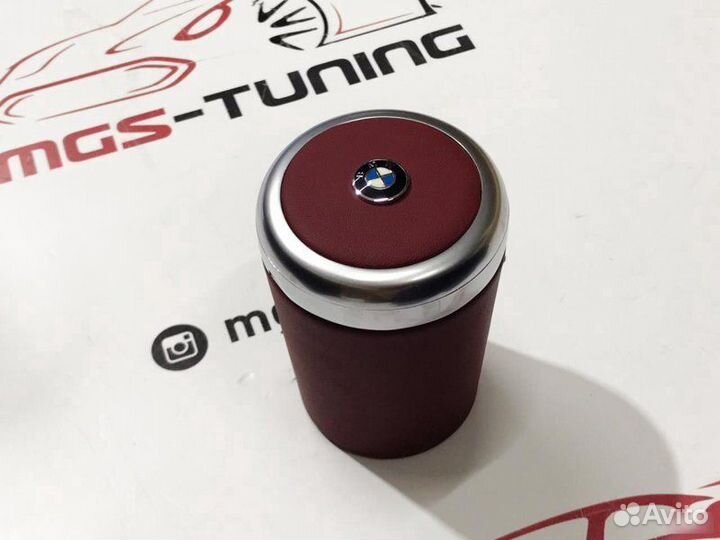 Пепельница BMW бордовая