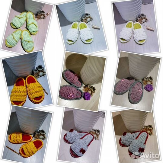 Тапочки ручной работы
