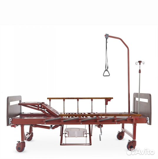 Кровать механическая юг-5 с боковым переворотом, т