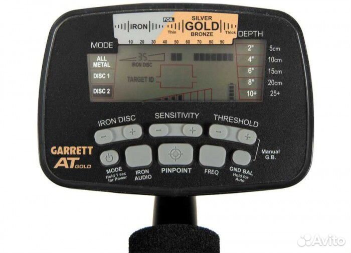 Металлоискатель Garrett AT Gold