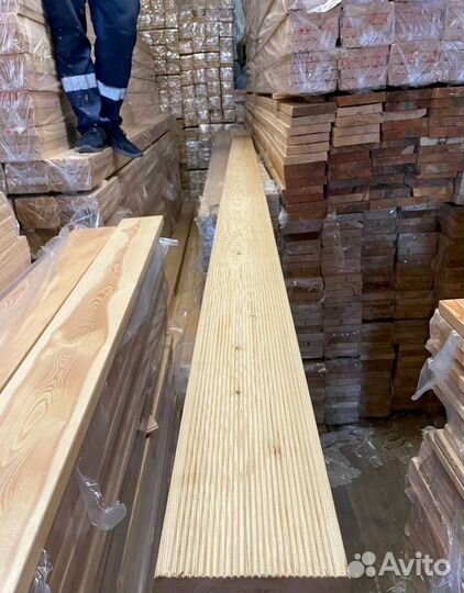 Террасная доска вельвет лиственница
