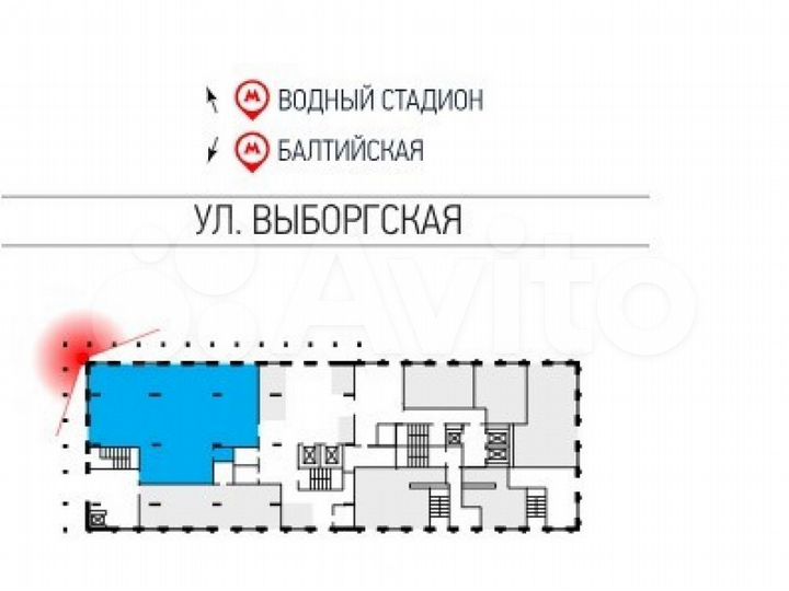 Сдам торговое помещение, 308 м²