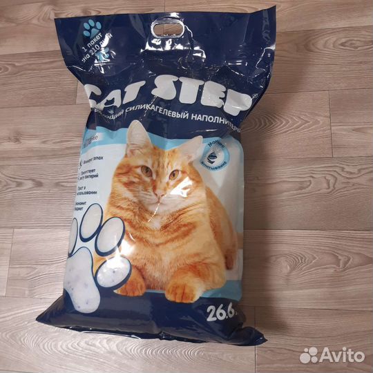 Наполнитель для кошачьего туалета силикагель