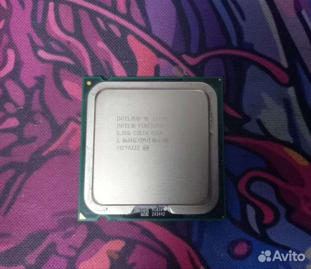Процессор Intel pentium dual-core E6600