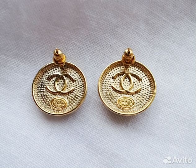 Серьги Chanel