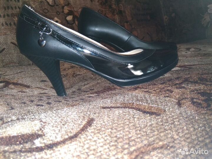 Туфли кожаные