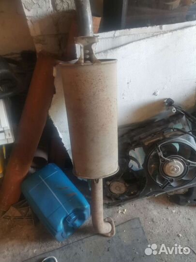 Родной глушитель audi 100 c4 2.8