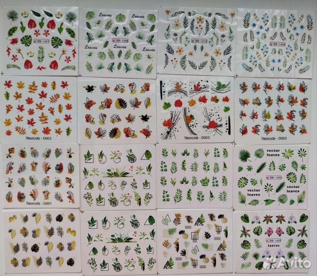 Наклейки для ногтей (слайдеры)