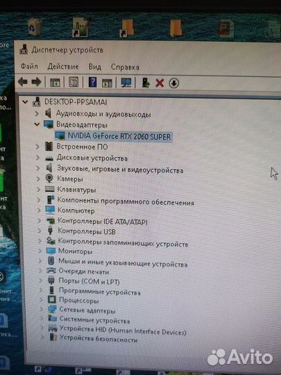 Видеокарта nvidia geforce rtx 2060 super