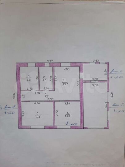 Дом 76,3 м² на участке 17 сот.