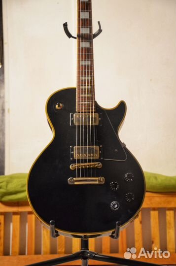 Электрогитара Tomson les paul Япония 70-е Винтаж