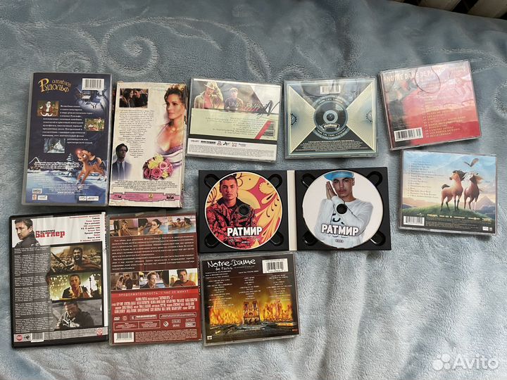 Cd диски и видео кассеты