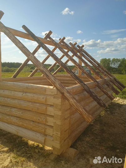 Сруб для бани 3,5*5