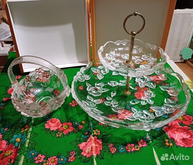 Этажерка для фруктов и конфетница Waltherglas