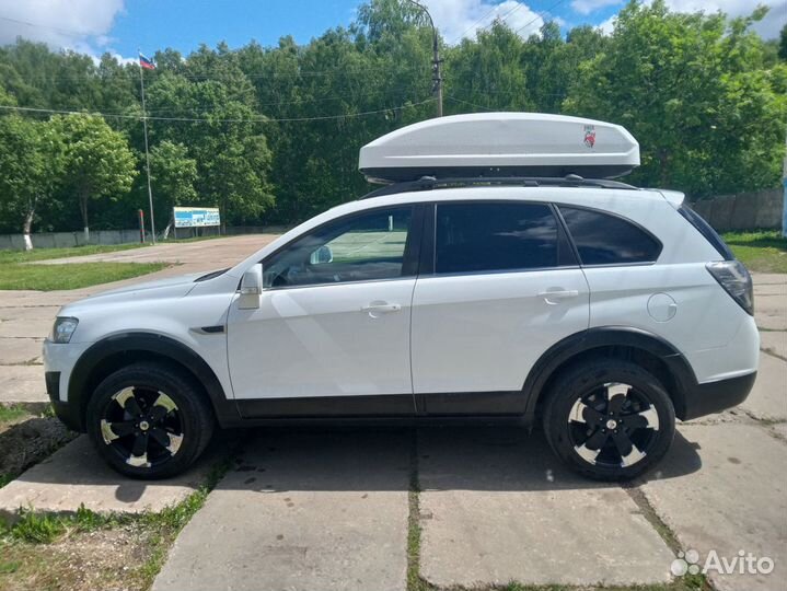 Автобокс Джокер 530 белый матовый на Captiva