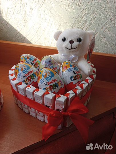 Сердце сладкий подарок