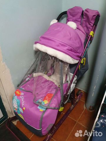 Санки коляска ника