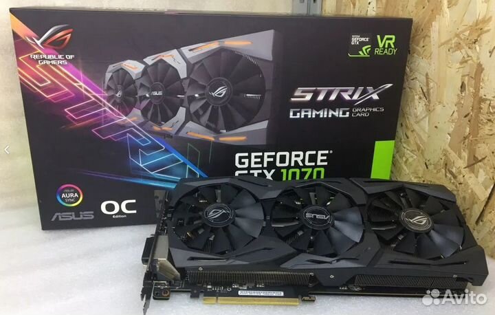 Asus GeForce GTX 1070 Strix