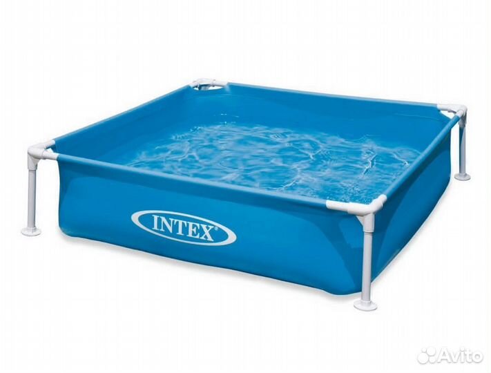 Бассейн каркасный Intex Mini Frame 122х122х30см 57