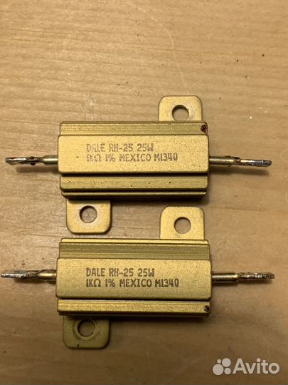 Резисторы мощные для аудио