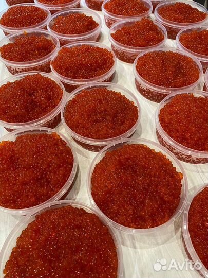 Икра красная горбушы