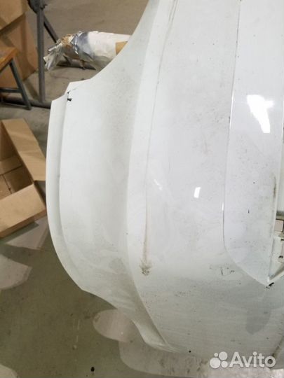 Бампер задний Polo sedan рейсталинг