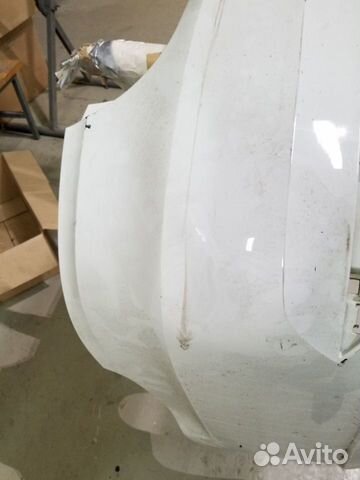 Бампер задний Polo sedan рейсталинг