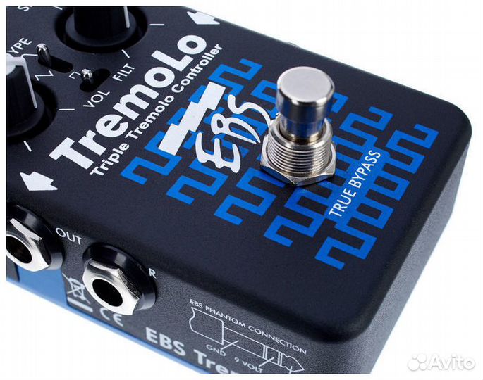 Басовая педаль эффектов EBS Tremolo