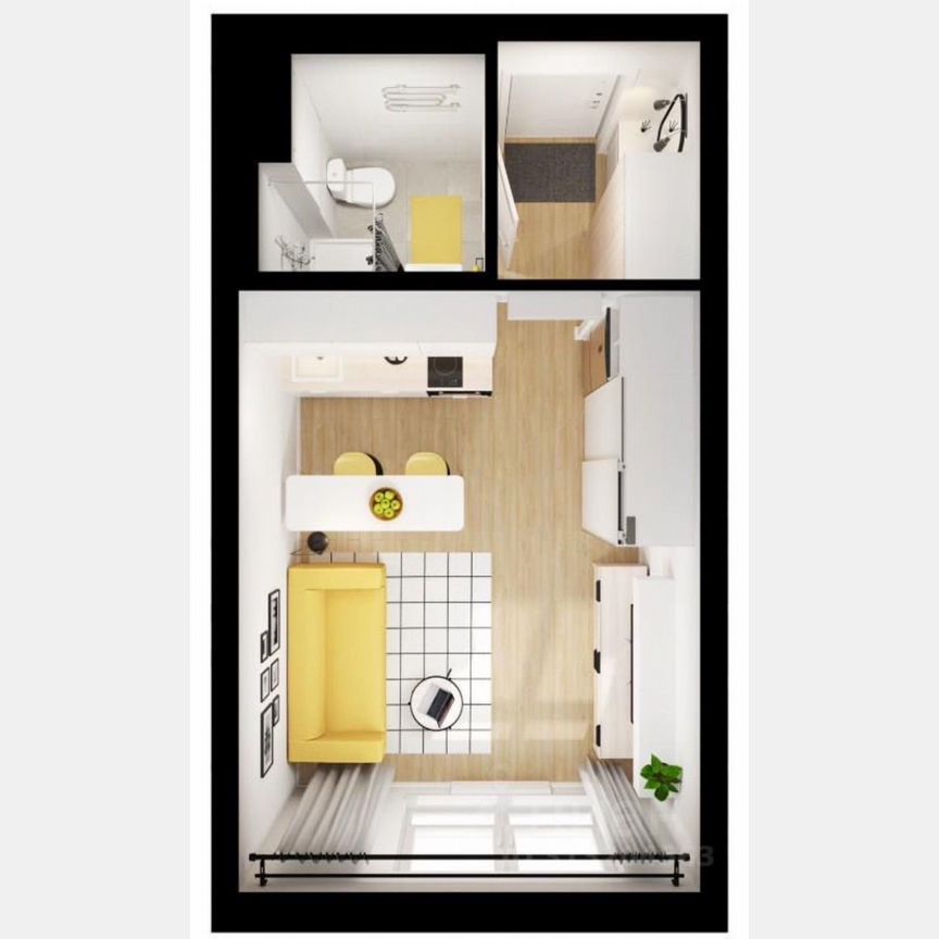 Апартаменты-студия, 20,1 м², 4/14 эт.