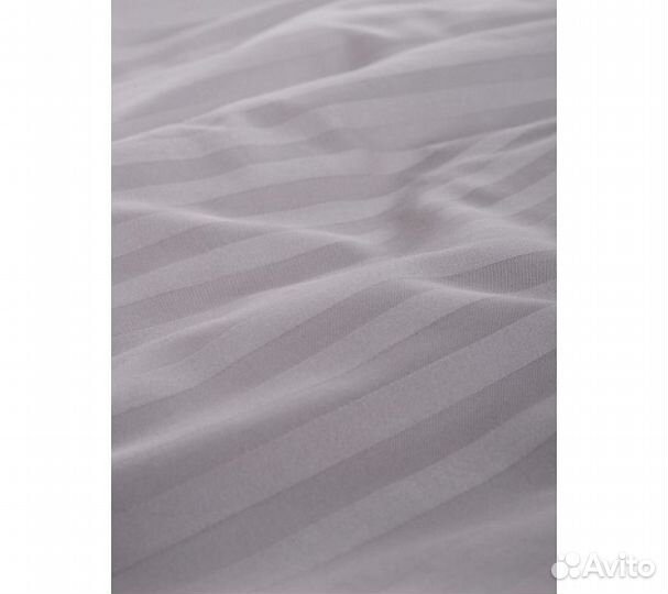 Постельное белье GoodNight Pure Страйп-сатин евро