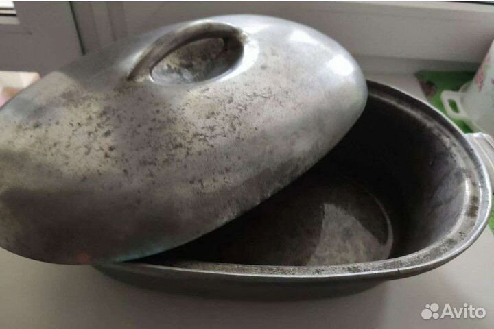 Утятница чугунная СССР 4 литра