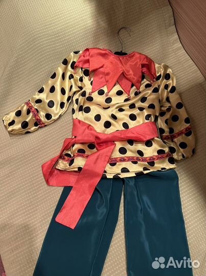 Костюм новогодний скоморох