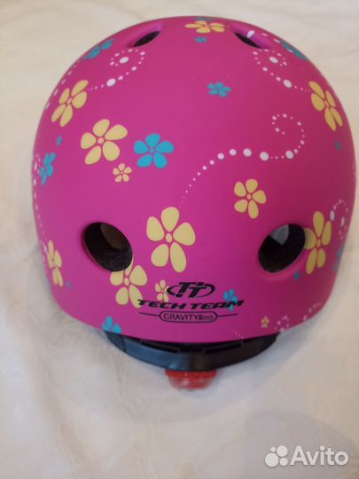Детский шлем защитный tech team
