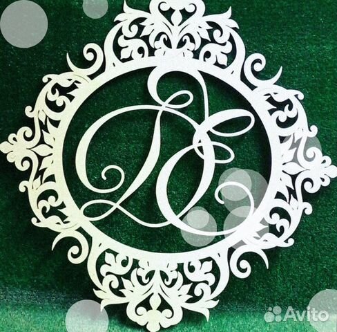 Монограмма на свадьбу
