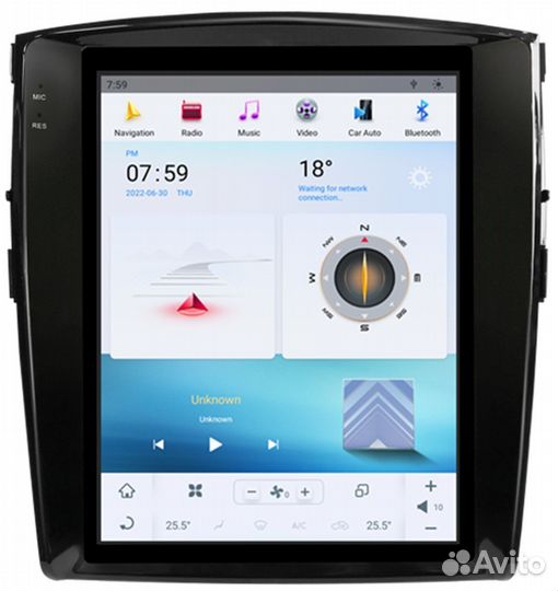 Магнитола mitsubishi Pajero IV 2006-2015 (V97/V93)