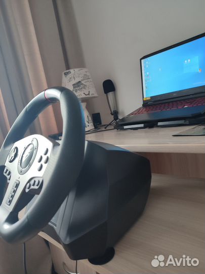 Игровой руль dexp Wheelman Pro