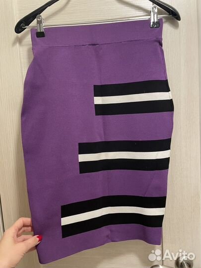 Юбка трикотажная