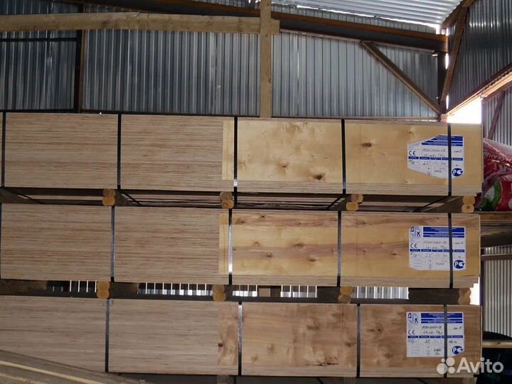 Фанера фсф 12 мм 1220х2440 мм сорт 2/4 шлифованная