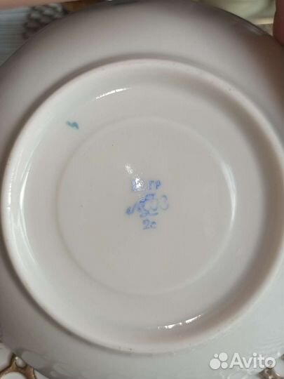 Чашка с блюдцем