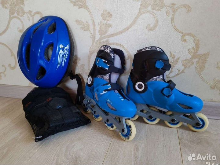 Ролики 32-34, защита, шлем