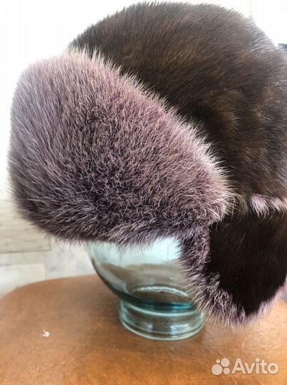 Шапка норковая женская