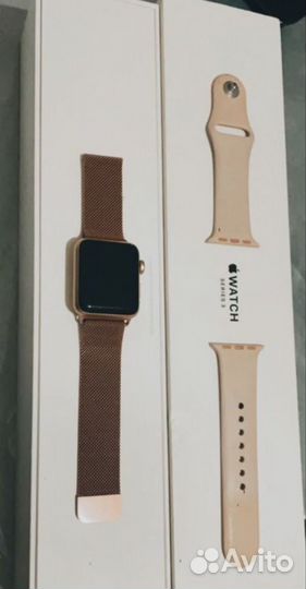 Часы apple watch 3 38