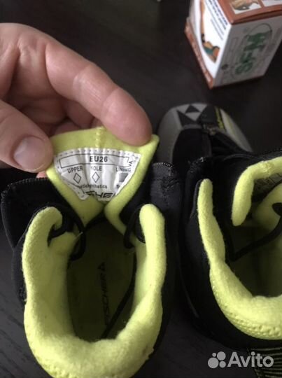 Лыжные ботинки fischer детские