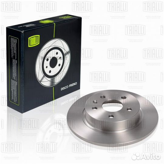 Trialli DF 062204 Диск тормозной chevrolet cruze/o