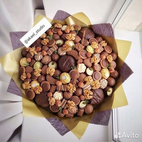 Букет из конфет. Сладкий букет