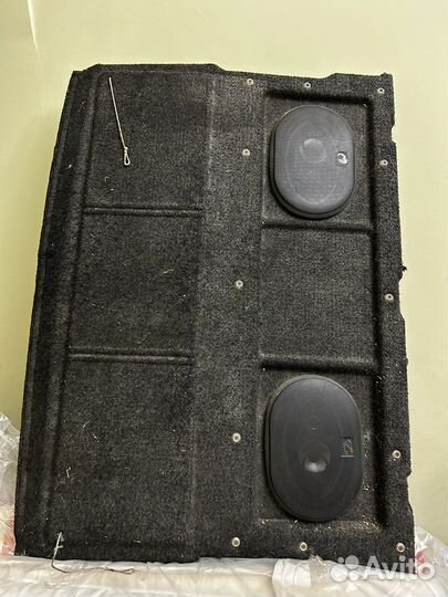 Полка багажника ваз 2104 с колонками