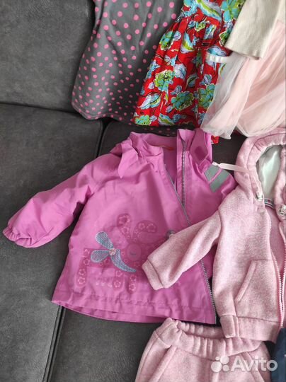 Вещи пакетом на девочку 86