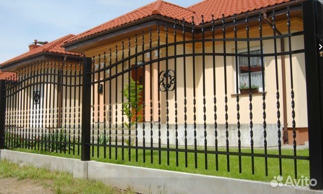 Кованный забор тпп KZ-31