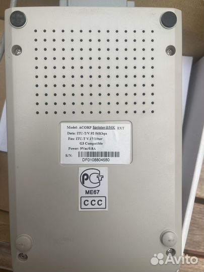 Факс модем Sprinter56k Ext