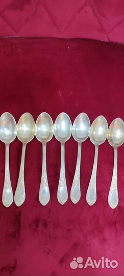 Ложки мельхировые Дубок, Киев зид 50-60 года